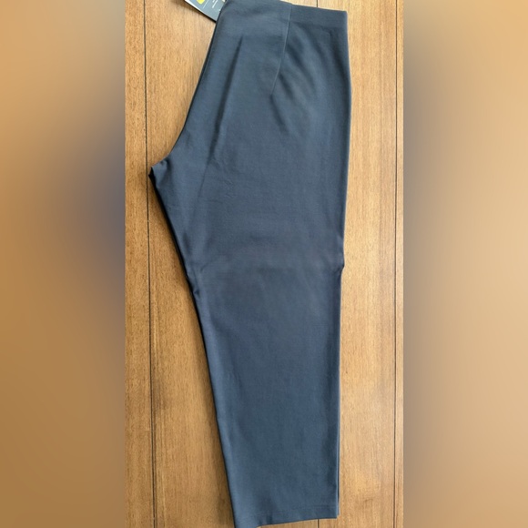 NWT Eileen Fisher Charcoal Gray Trousers szXL - Picture 2 of 6